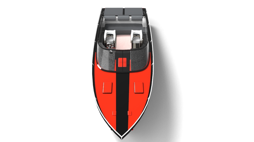 Marine design industrial design  Computer Modeling Speed Boats Valletta Boats