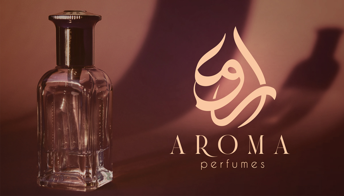 brand branding  identity logo شعار perfume arabic Oud Packaging typography  