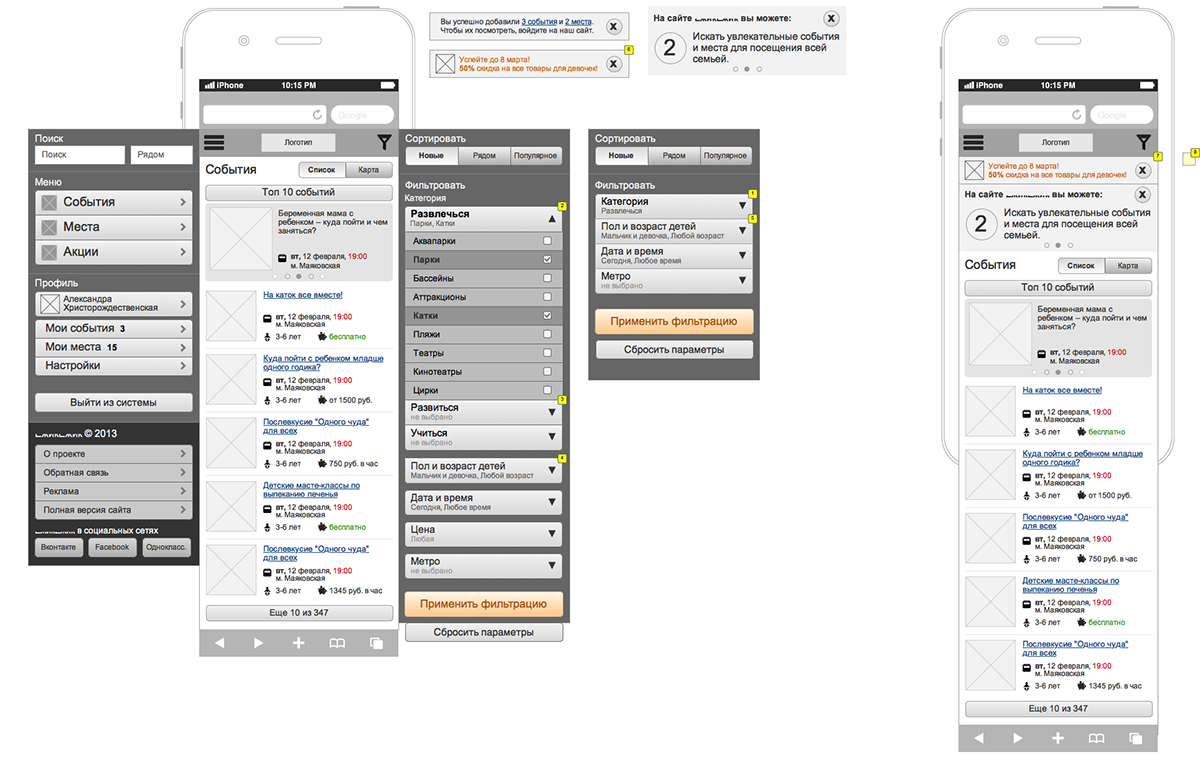 ux axure Prototyping User story mapping