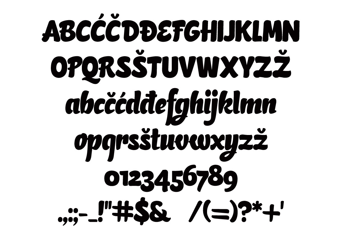Zembo Script Typeface hrvoje Dominko font