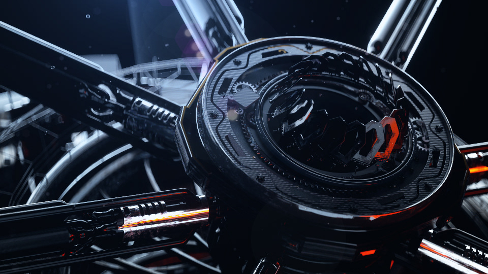 sci-fi concept concept art future spacecraft spaceship Space  animation  cinema4d octane 3D 3dart high-tech