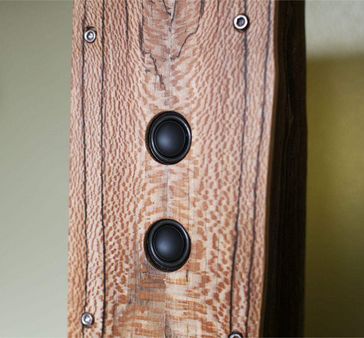 bluetooth speaker reclaimed wood