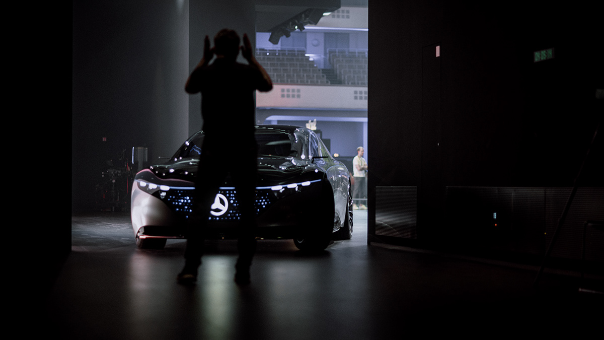 mercedes-benz EQS Vision EQS concept car showcar Lukas Haag mercedes car design cardesign