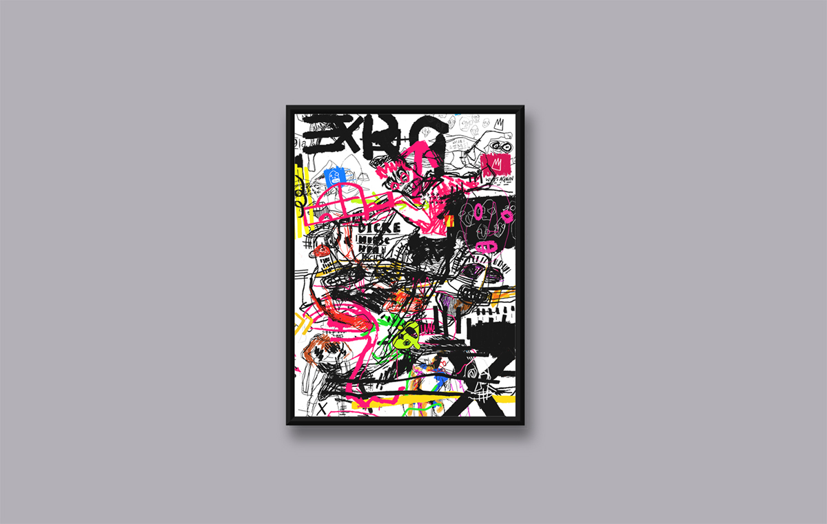 ilustration poster draw editorial crayons graphic design  book Independt  self publishing 50€