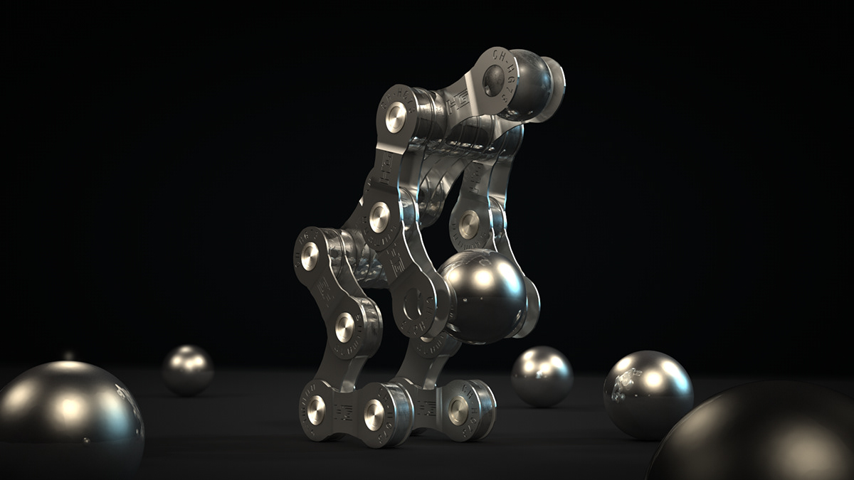 chain 3D Character