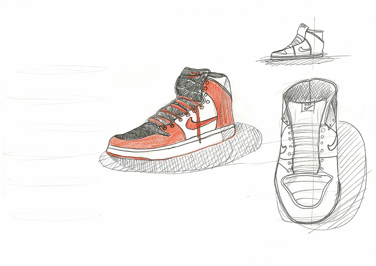 doodle Drawing  liner Marker sketchbook product design 