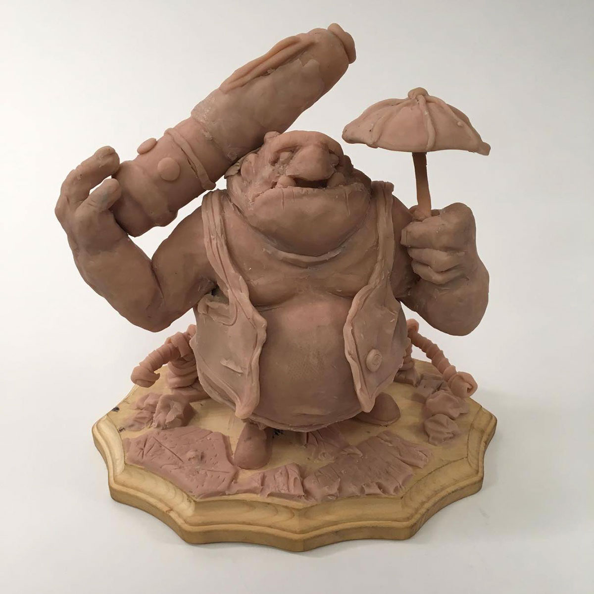 animation  Character design characterdesign art sculpting  sculpey model ogre arts