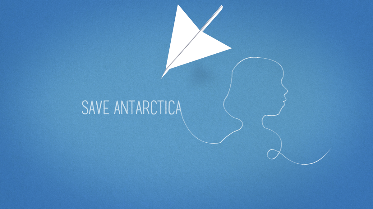 antarctica antarctic infographic campaign campaign video environmental campaign environment Antarctic protection motion graphic cinema 4d low polygon infographic  motion