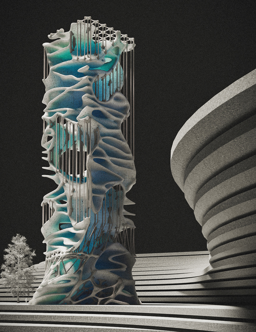 architectural architecture art Computational Design concept conceptual generative metaverse parametric visualization