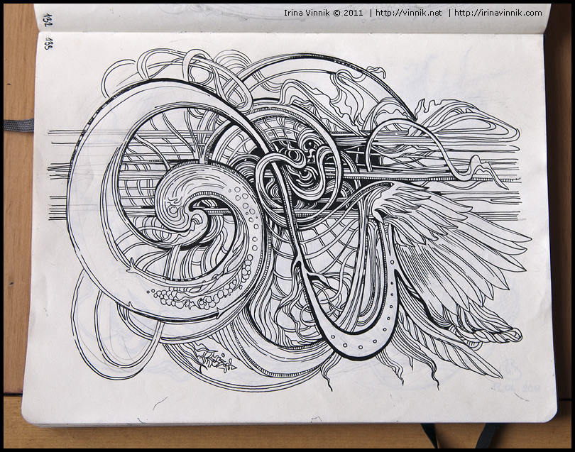 sketch sketchbook irina vinnik graphics