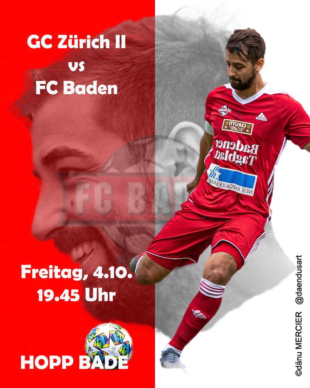 GC Zürich ll FC Baden dänuMercier