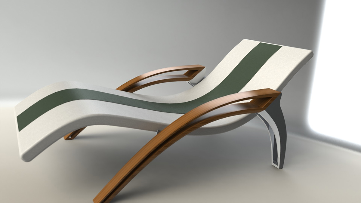 micro enterprise furniture cast aluminium chaise Chaise Voir
