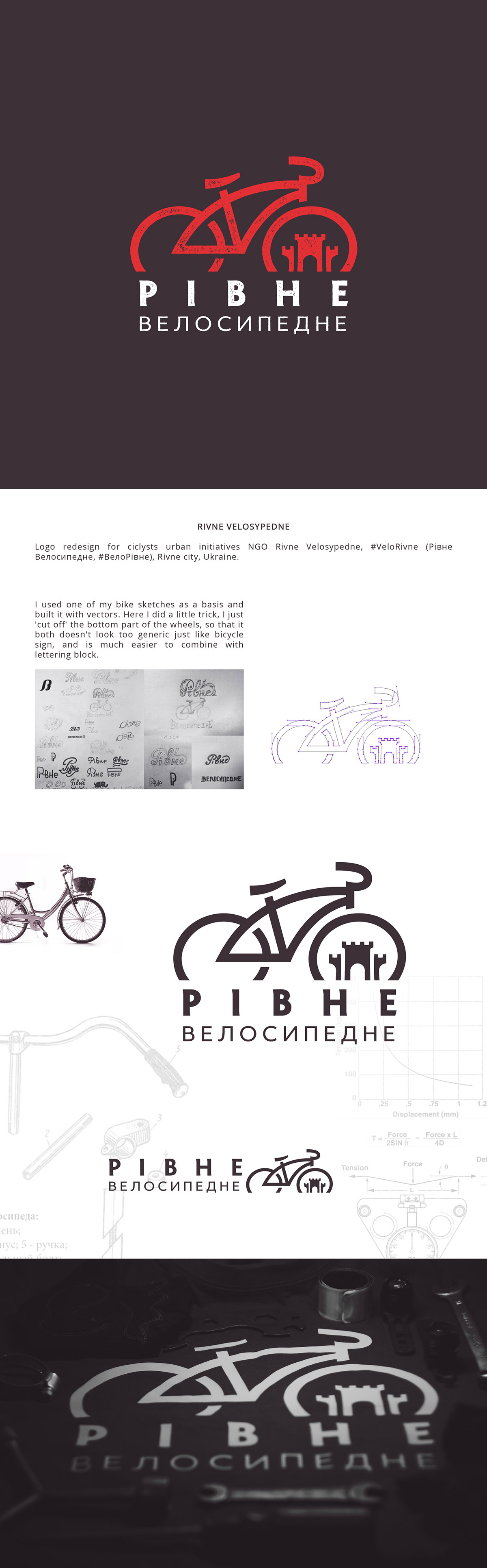 logo Logotype Bicycle Cycling redesign