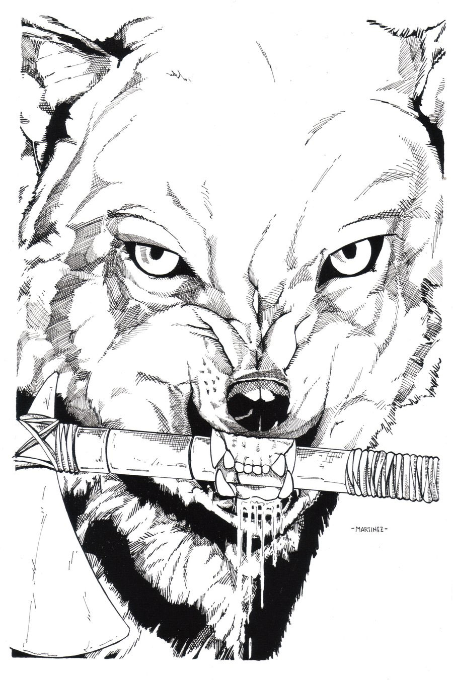 comics  sequential art  pencil  lapiz  wolf  lobo  storytelling topcow talent search dccomics inks tinta