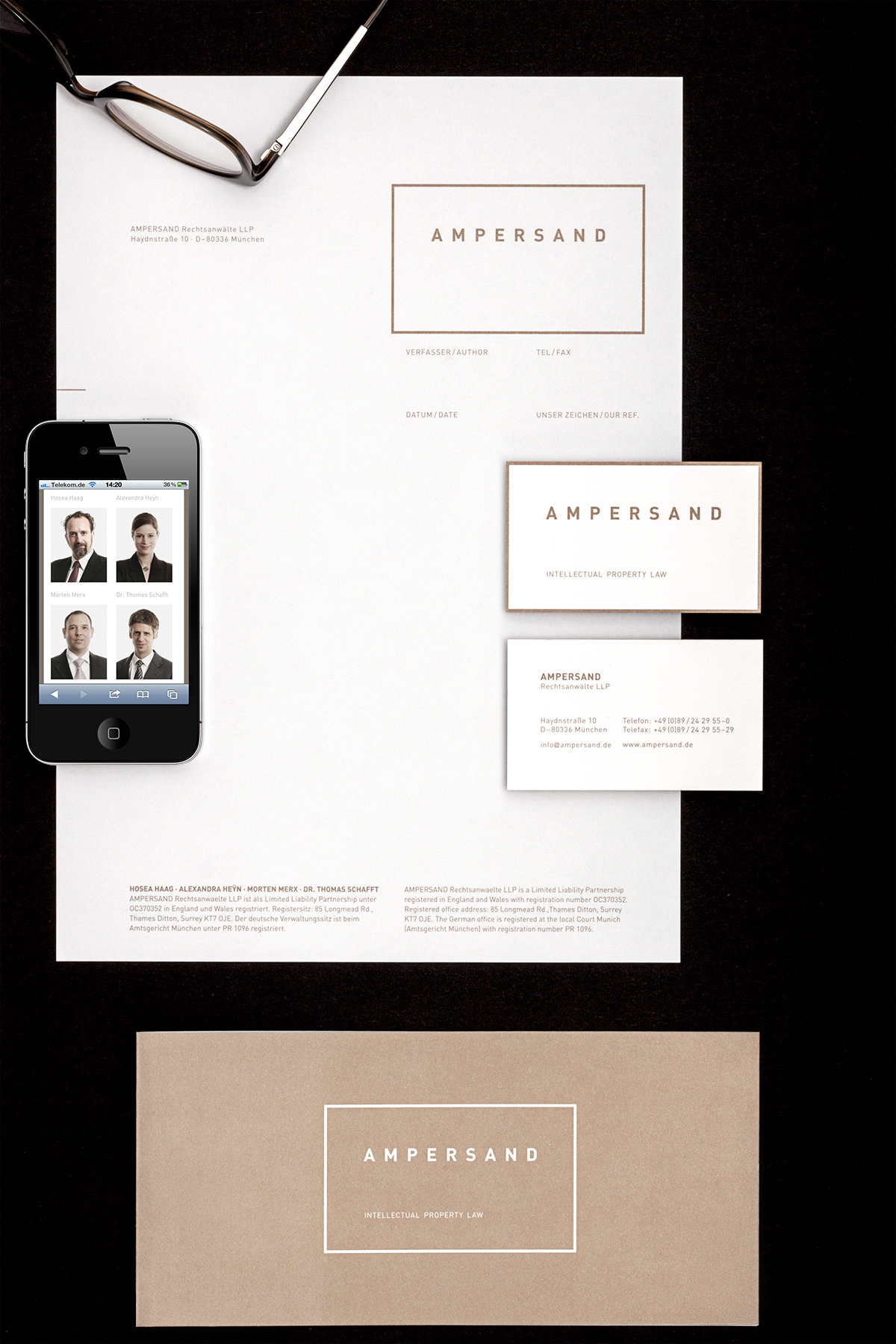 identity  corporate identity  webdesign  Responsive Design  Munich  art direction  lawyers anwälte