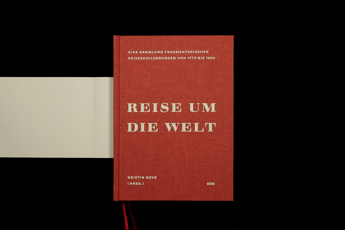 book Bookdesign Buchgestaltung editorial humboldt Kunsthochschule Muthesius REISEN Travel typography  
