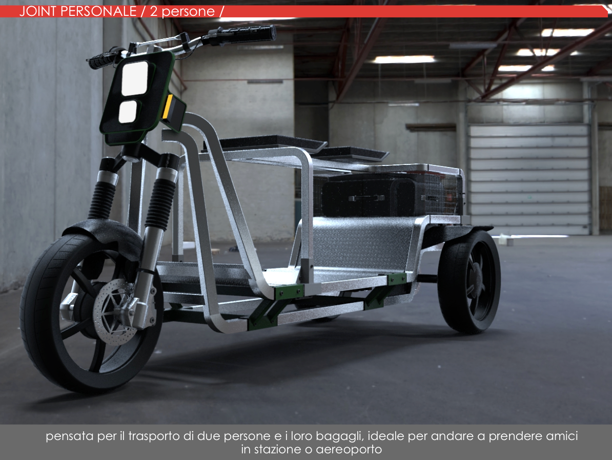 Cargo transportation electric vehicle motocargo prototype automotive   motorbike