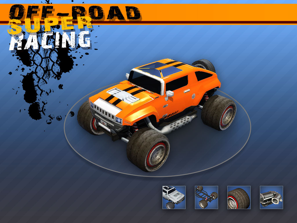 Racing game unity 3D Render