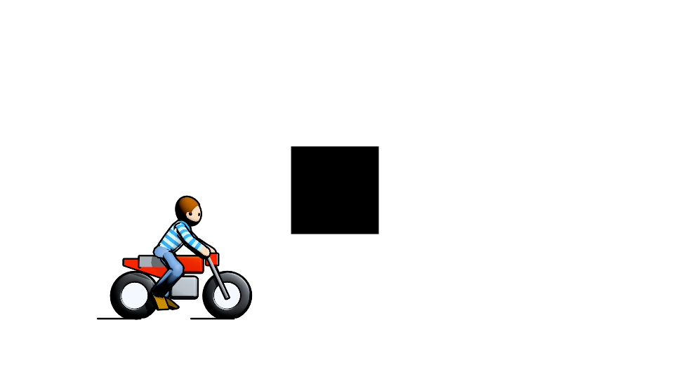 Adobe Portfolio animation sequence project  motorbike  animationsequenceproject square crash