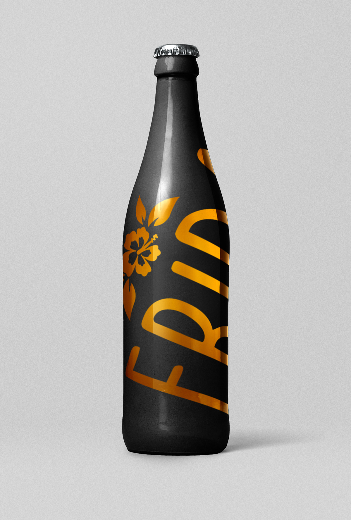 craft beer design package brand Mockup frida bar vector flower