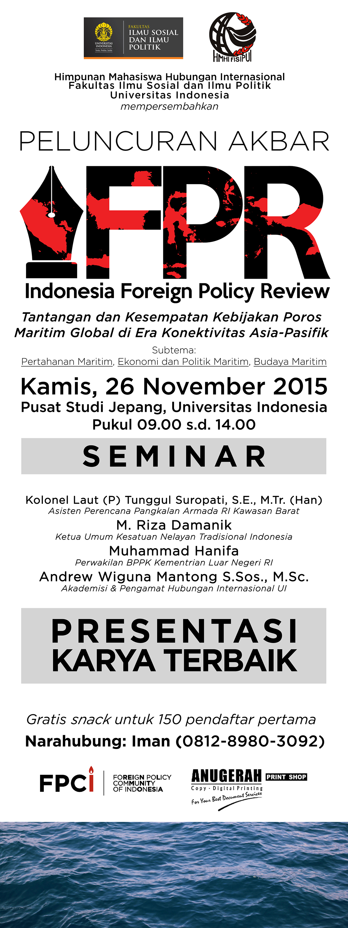 academic event IFPR universitas indonesia