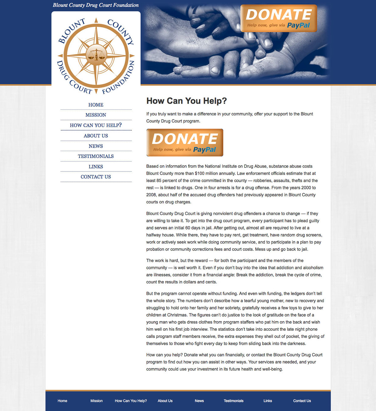 Website wordpress .org nonprofit