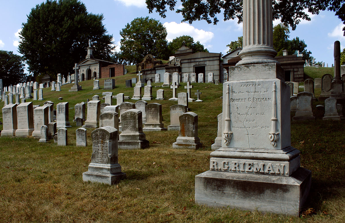 photo camera digital photo graveyard Landscape cemetery Baltimore photographer nature photography