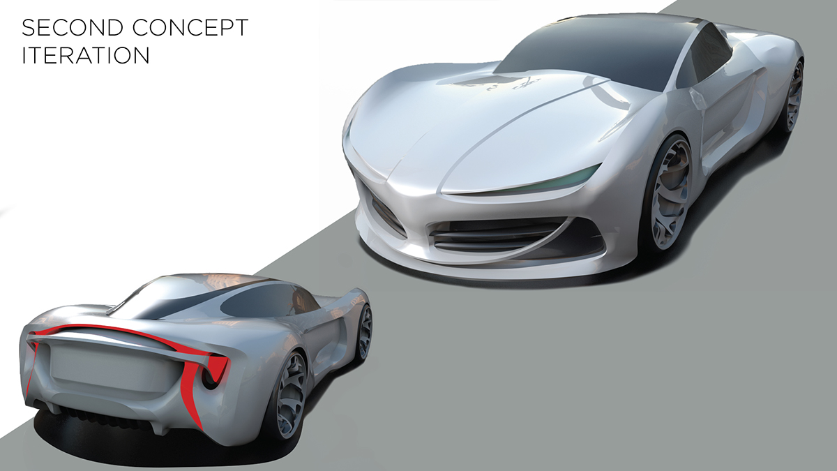 saturn car cardesign transportationdesign concept vision gt VisionGT red supercar