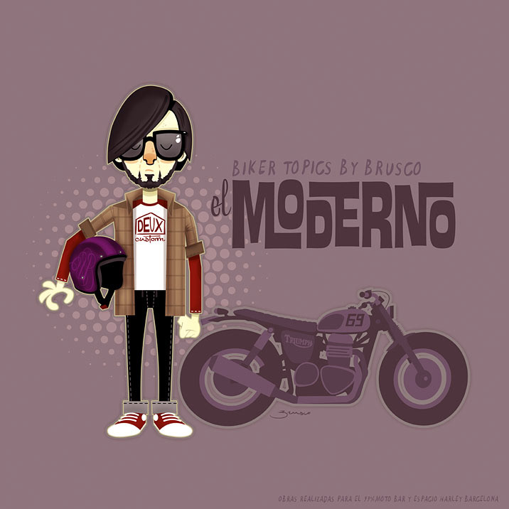 99% Motobar biker