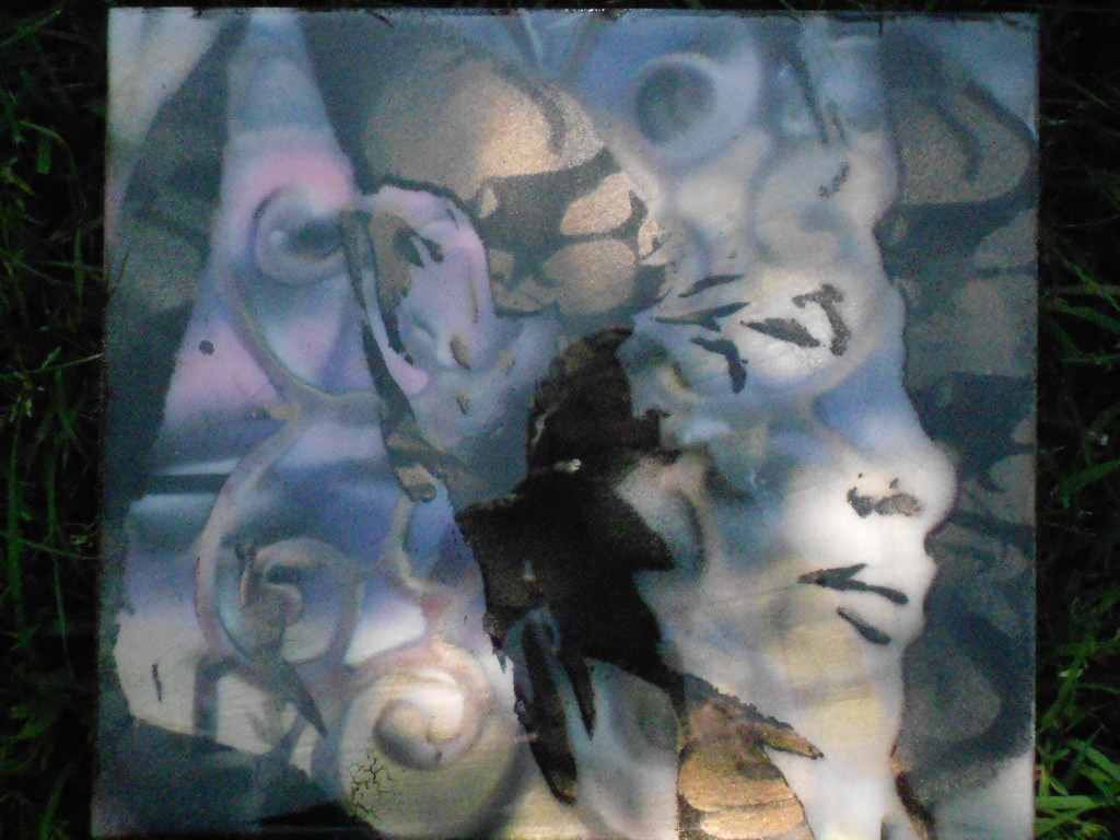 billie holiday Redd Foxx josephine baker marcus garvey spray paint stencil black art American Art folk art