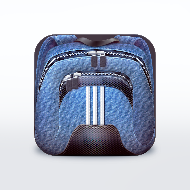 Icon backpack eriksvoboda graphics techdesign