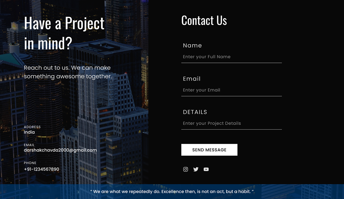 contact contact us contact us form contact us ux contact us web design UI/UX Web Design 