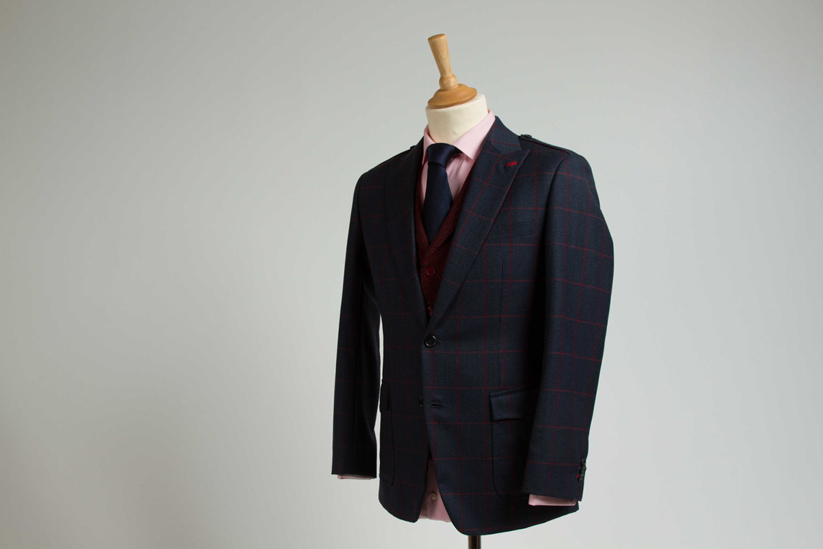 suit jacket Waistcoat harris tweed