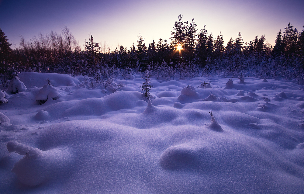 winter cold snow finland Landscape