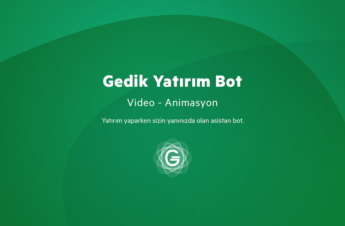 gedikyatirim finances gedik design storyboard animation  video Board Advertising 