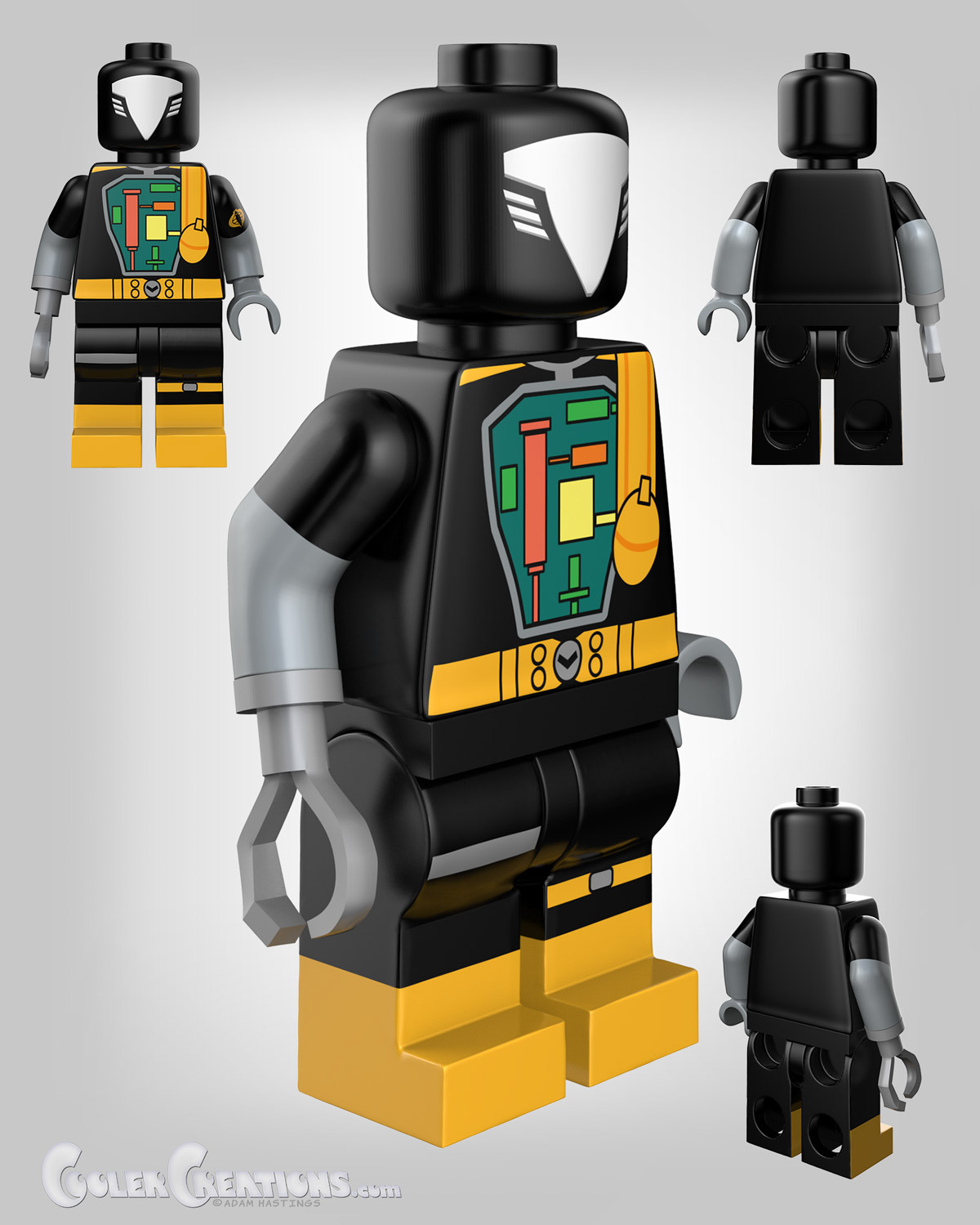 GIJOE G.I. Joe Minifigs Minifigures LEGO cobra