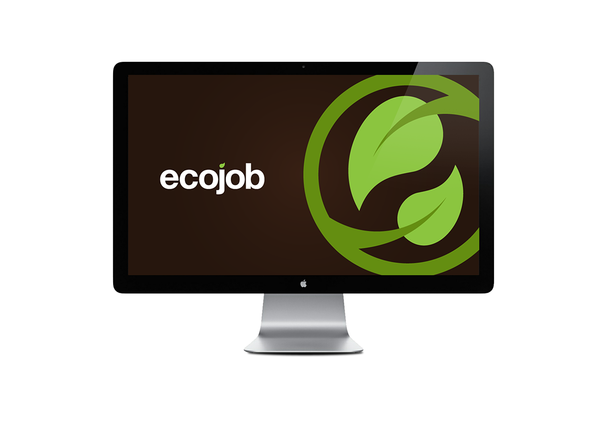cecílio ceciliow Brasil brand logo Logotype ecojob eco brown shirt green identity corporate Sustainable leave