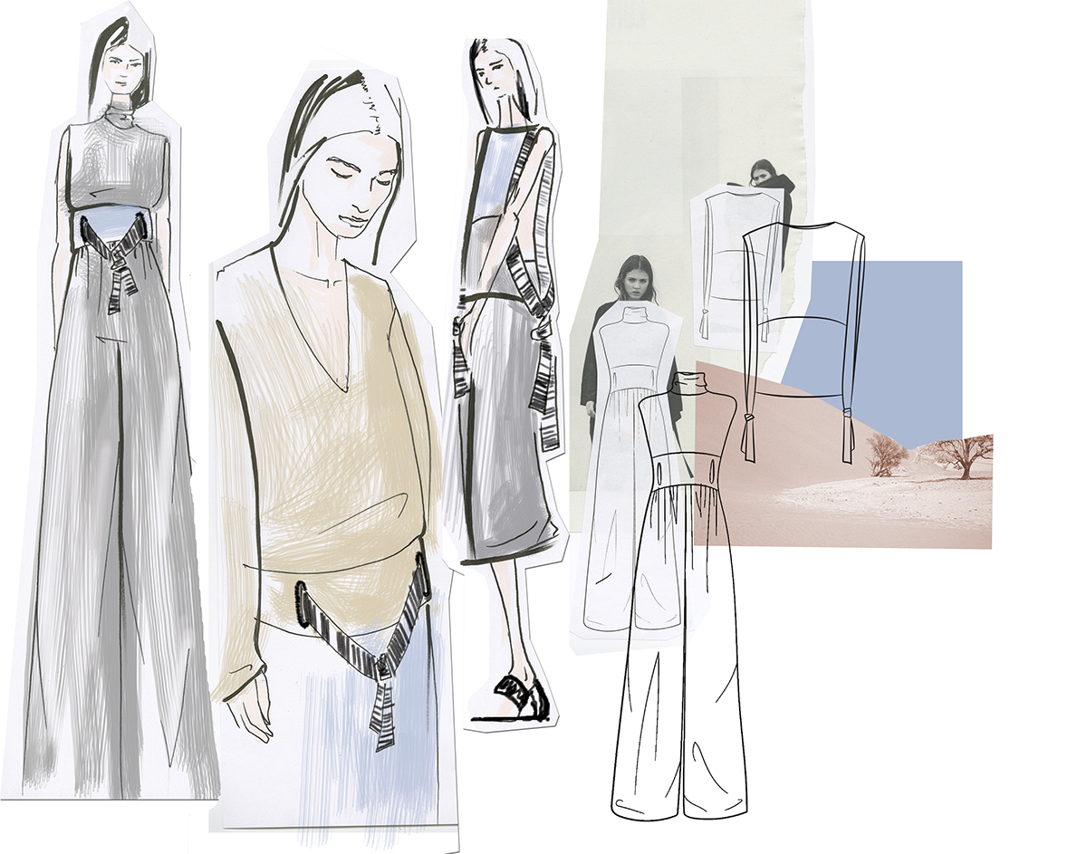 fashion design EDUN fashion illustration fashion sketch Fashion Sketchbook fashion process