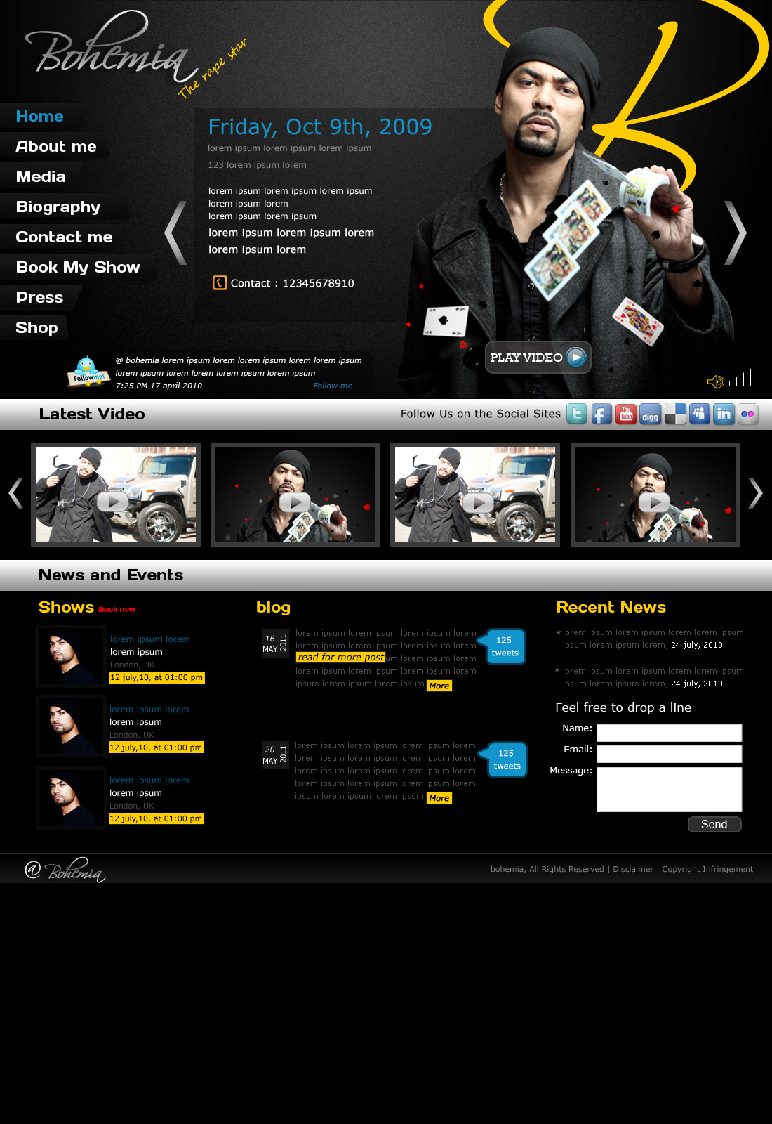 Website Website Design personal portfolio