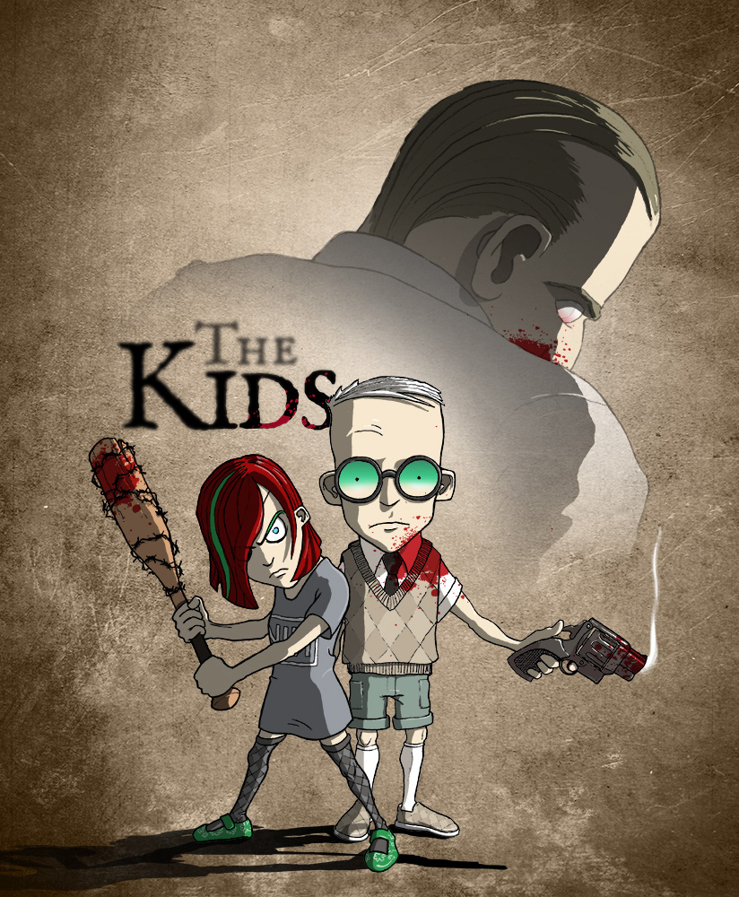 #illustration#game character#zombie#game design#chracter design#the kids