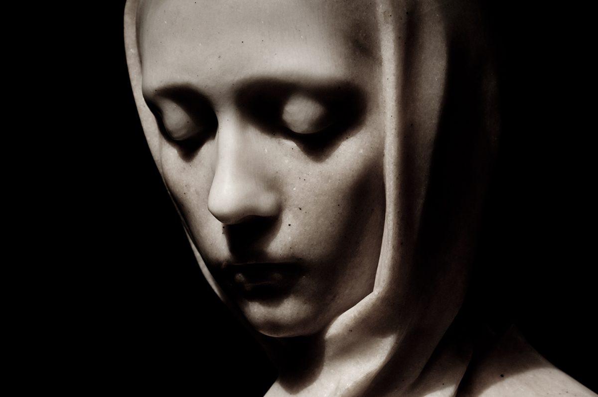 Adolfo Wildt gam milan museum statue Marble sacred art Italy