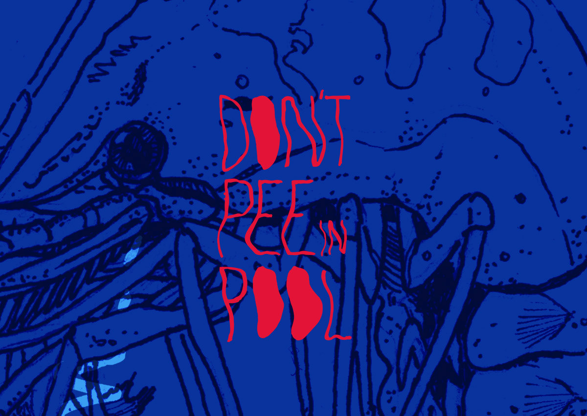 fish ballonfish sealife Digital Drawing corals blue POPUPSTORE posterdesign poster