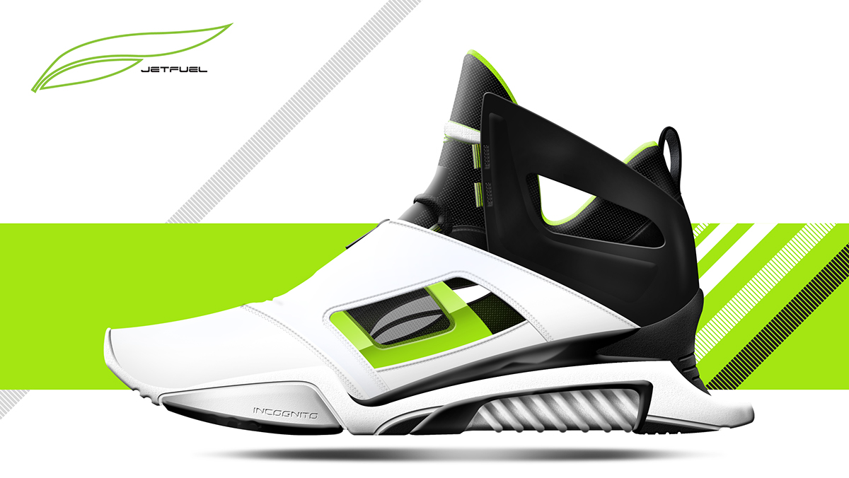 JetFuel Q.Designs shoe design running training concept concepts footwear design ideas conceptual design Freelance