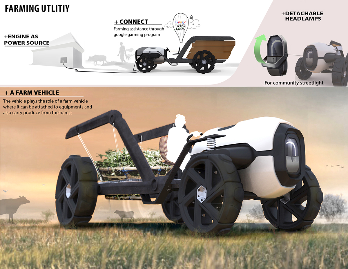 michelin challenge design google community Vehicle conceptual future rural underserved