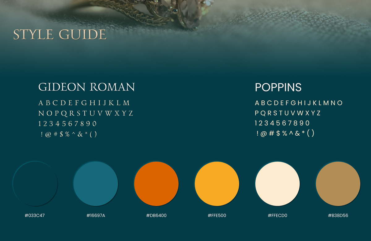 turquoise Case Study jewelry app design UI/UX Figma app design ux graphic design 