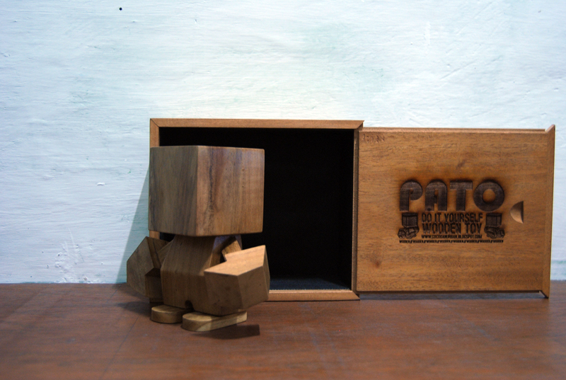 pato D.I.Y wooden toy cocooan urban