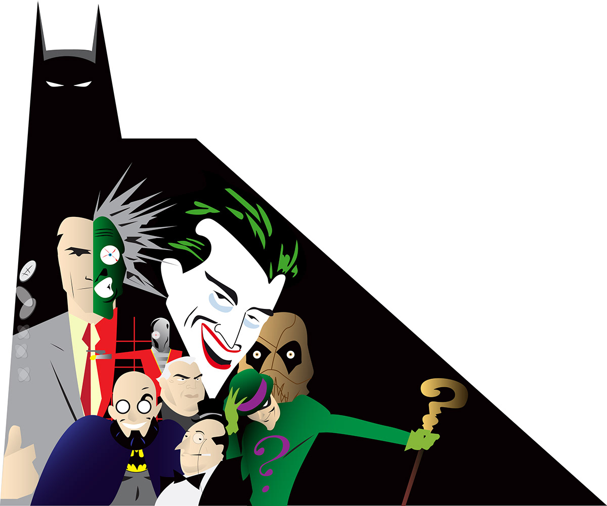 batman shadow gotham city the joker the penguin the riddler two faces rupert thorne deathshot The Scarecrow