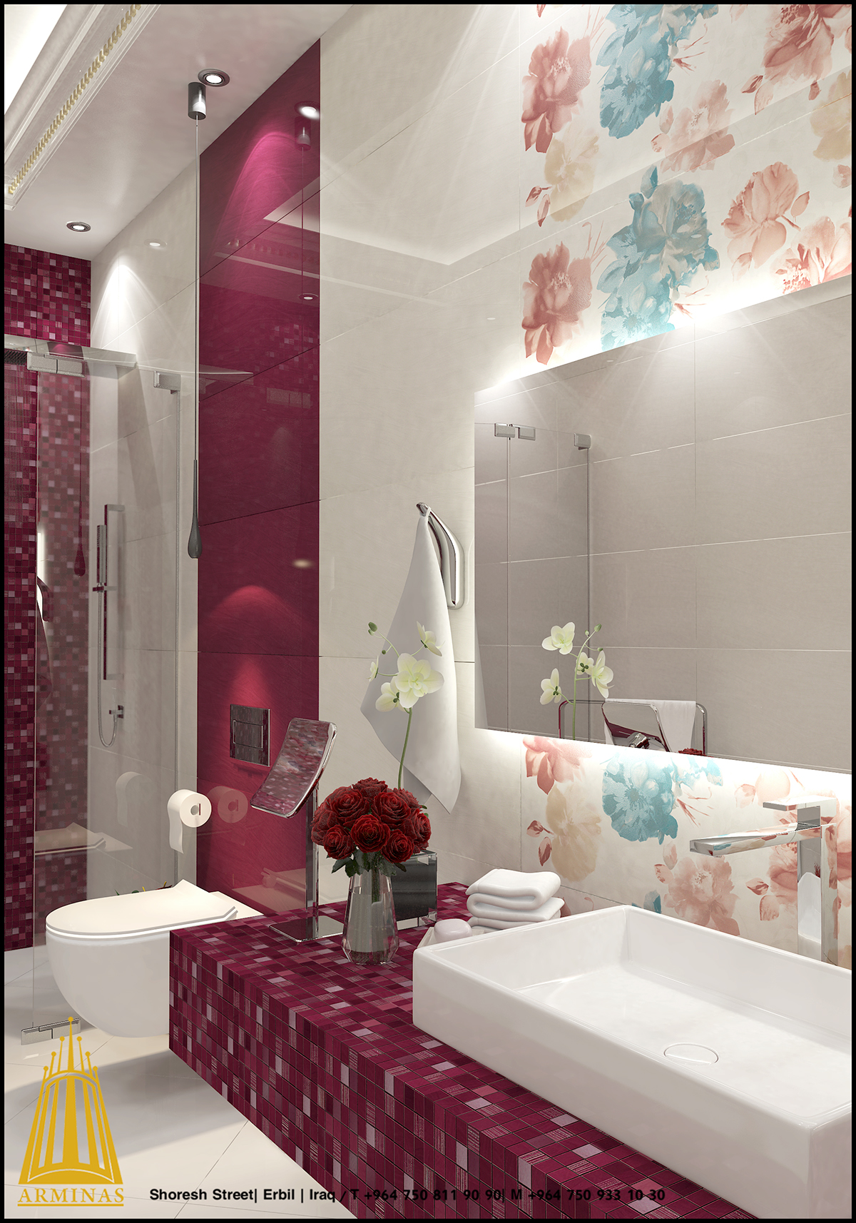 Atlas Concorde girl bathroom Arminas aram rafeq luxury