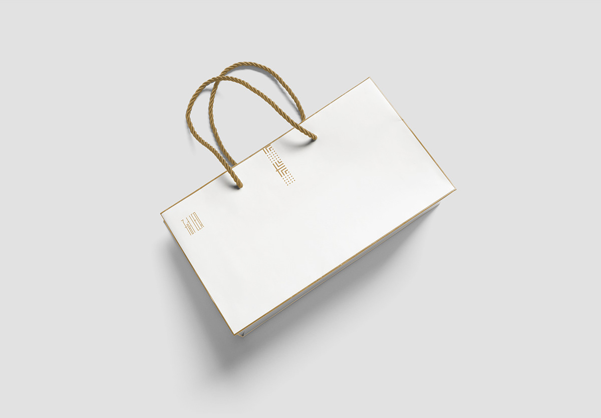 visual identity Packaging card price tag bag Fashion  Clothing VI logo graphic design 