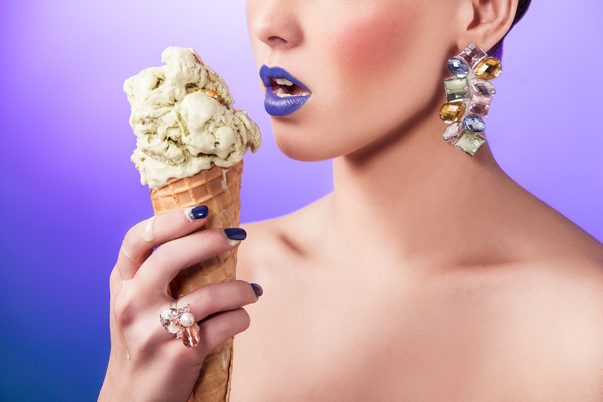 Make Up jewels bijoux makeupartist icecream ice cream lipstick art pop color